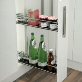 Pull-out storage unit, for 150 mm cabinet width
