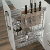 Multipurpose pull-out unit, for 300 mm cabinet width