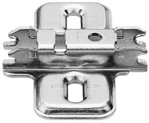 Blum 0mm height adjustable steel plate for CLIP Top hinges