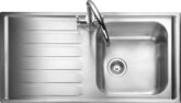 Rangemaster Manhattan MN10101 single bowl sink and drainer