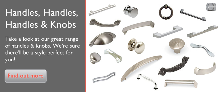 Check out our style of modern and traditional style kitchen cupboard door handles and knobs available to buy online today 