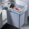Pullout kitchen bins