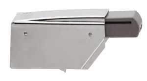 Hinge-mounted Blumotion nickel-plated for double cranked CLIP top/CLIP hinges.