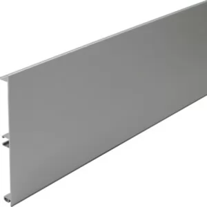 Aluminium plinth panel